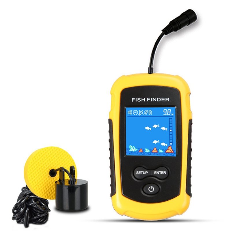 Fish Finder Transducer - ABHT-Kayak Portable Fish Depth Finder Water