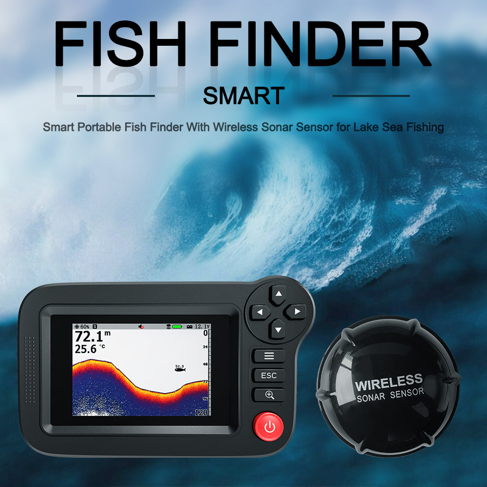 Smart Fish Finder - Portable F - огляд і ціна Fishing Depth Finder