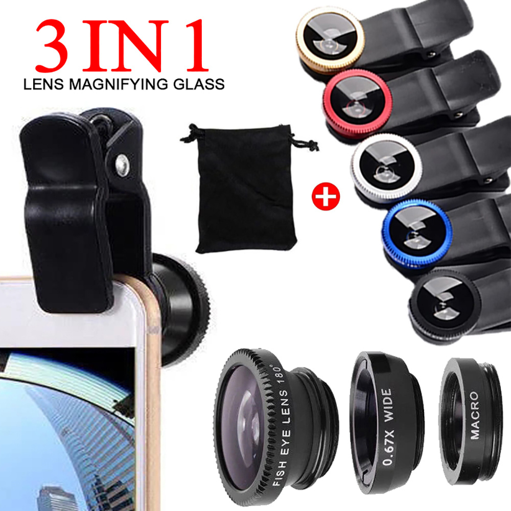 Universal 3 in 1 Fish Eye Lens - огляд і ціна Fishing Camera