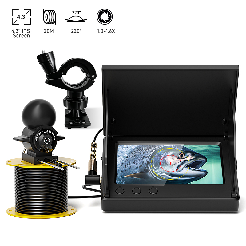 4.3'' LCD Portable Fish Finder - огляд і ціна Fishing Depth Finder