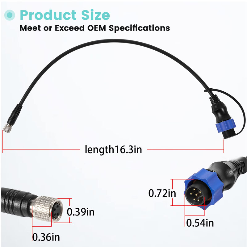 1852060, 29594, MKR-US2-10 Son - огляд і ціна Fish Finder Transducer