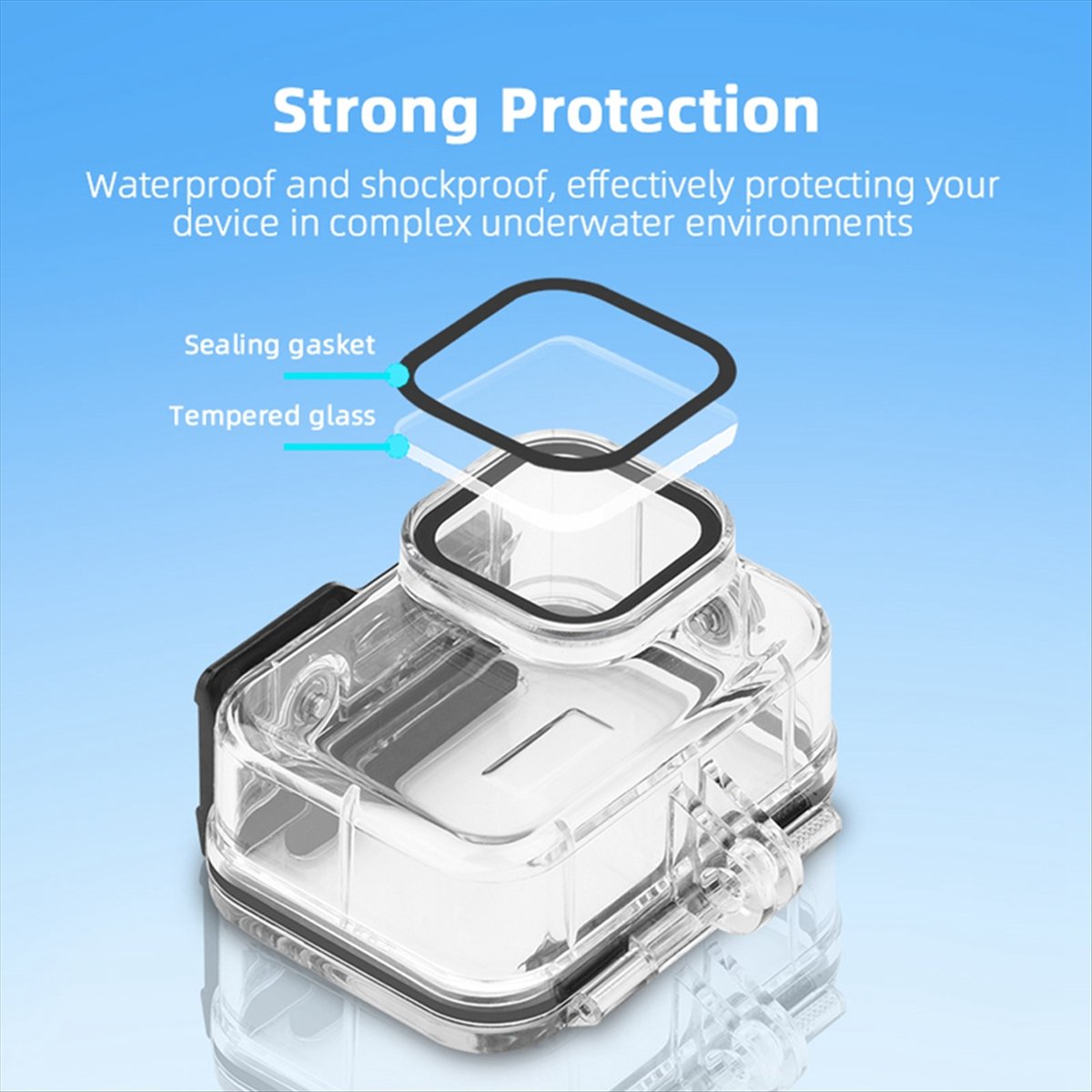 M05K 60M Waterproof Case for G - огляд і ціна Underwater Camera