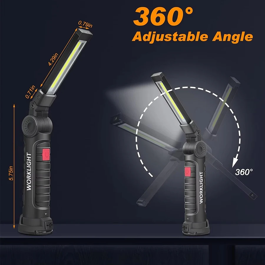 Rechargeable Magnetic Work Lig - огляд і ціна Fishing Light