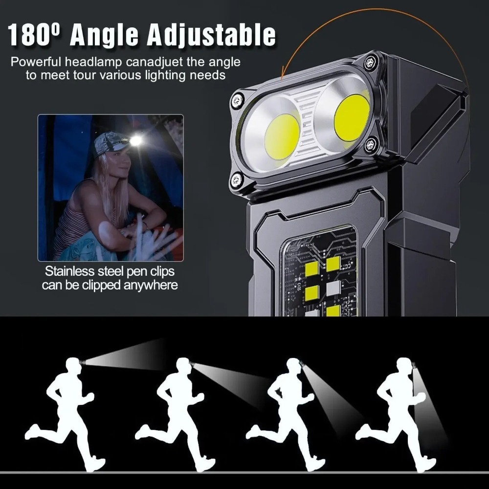 180° Rotatable LED Flashlight  - огляд і ціна Fishing Light