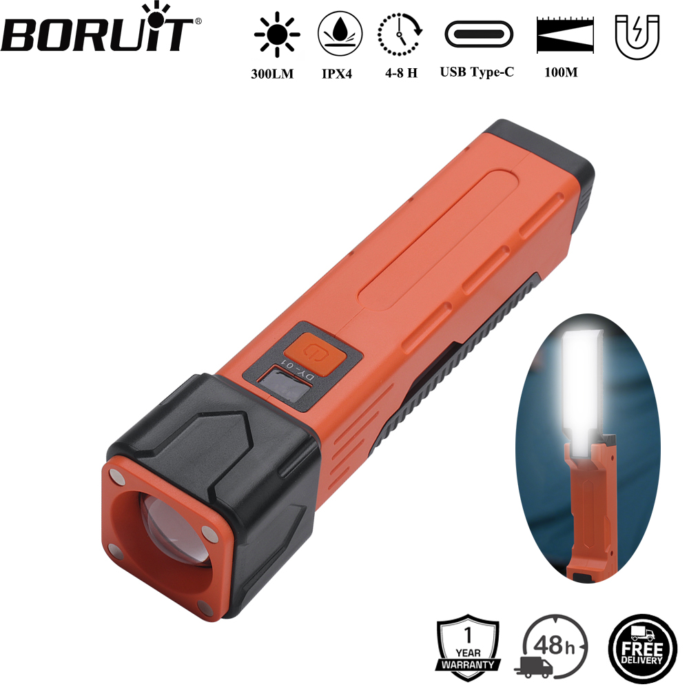 BORUiT 300LM LED Work Light Zo - огляд і ціна Fishing Light