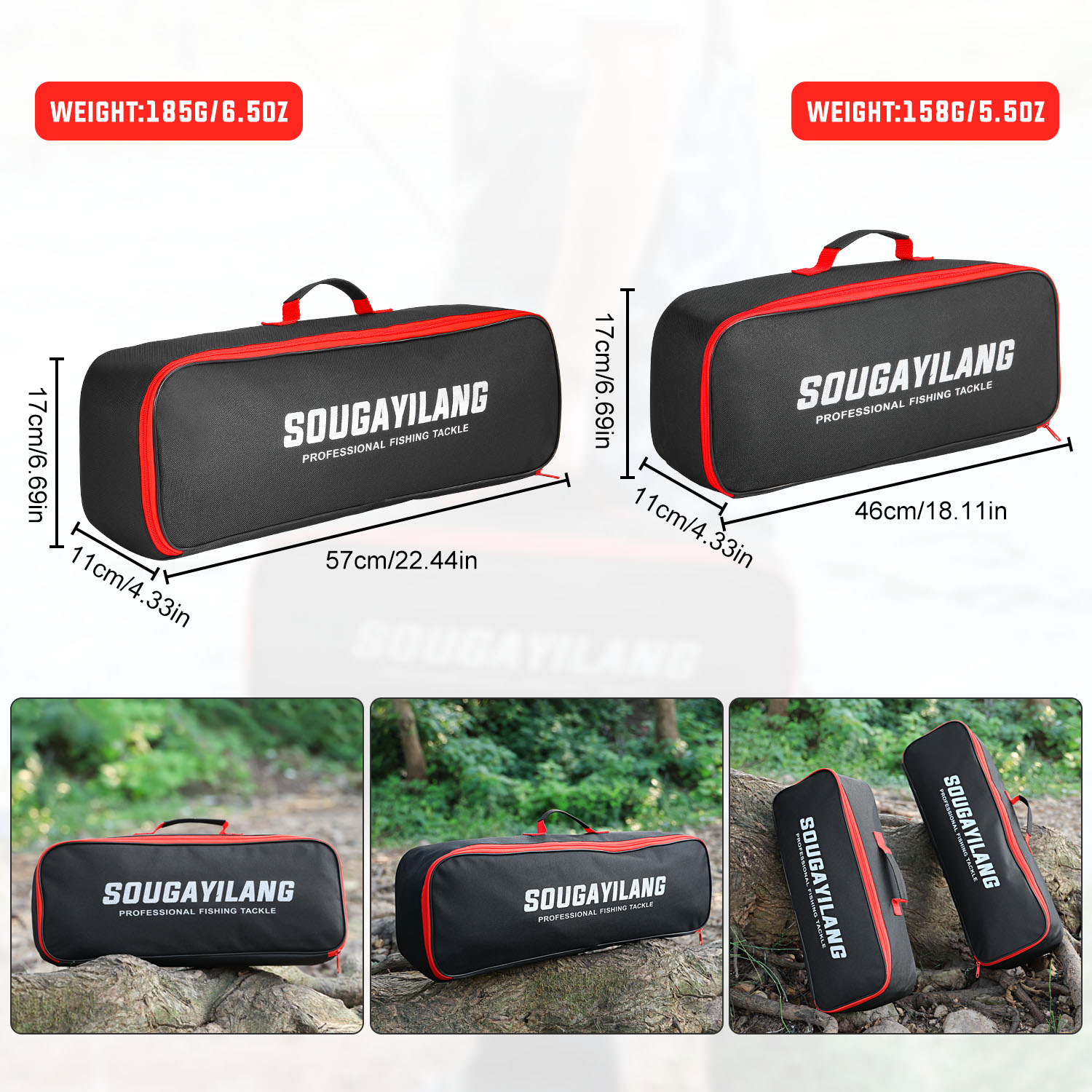 Sougayilang Fishing Rod Bag 46 - огляд і ціна Fish Finder Case