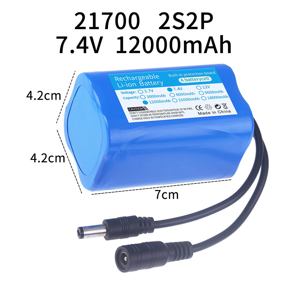 7.4V battery 3000mah/6000mah/9 - огляд і ціна Fish Finder Charger