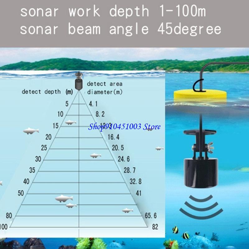 77HC Portable Fish Finders wit - огляд і ціна Fishing Depth Finder