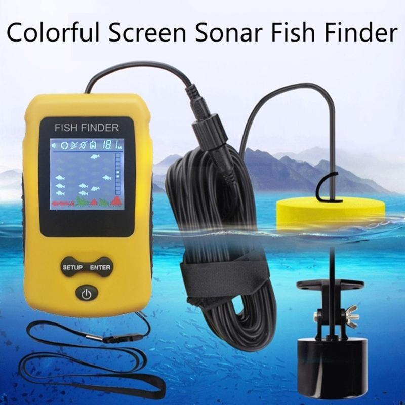 77HC Portable Fish Finders wit - огляд і ціна Fishing Depth Finder