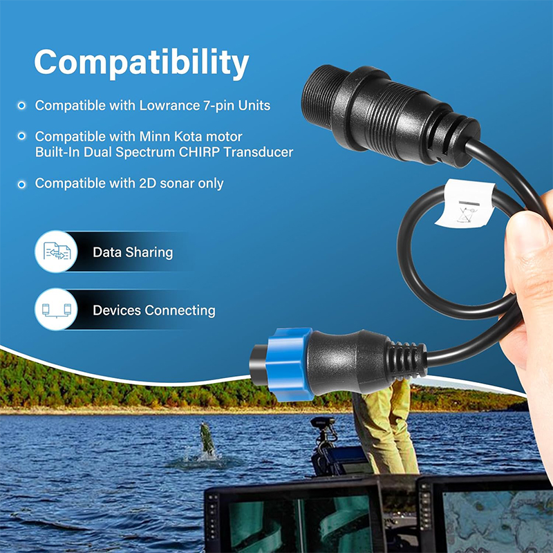 MKR-DSC-10 1852077 DSC Adapter - огляд і ціна Fish Finder Transducer