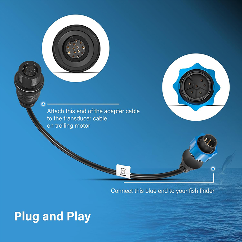 MKR-DSC-10 1852077 DSC Adapter - огляд і ціна Fish Finder Transducer