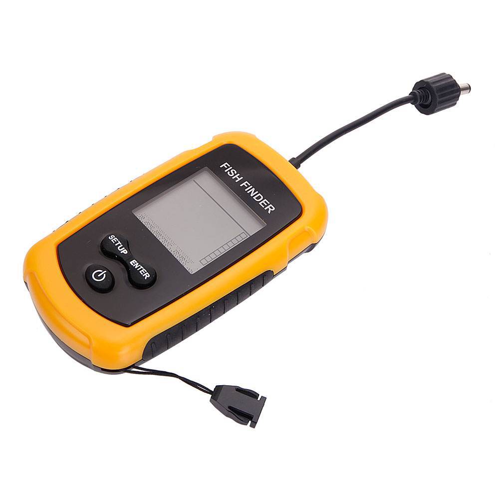 Alarm 100M Portable Sonar Fish - огляд і ціна Fish Finder Transducer