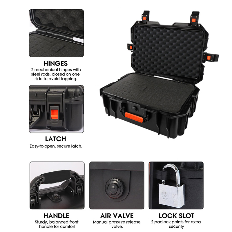 Pre Cut Foam Hard Case Waterpr - огляд і ціна Fish Finder Case
