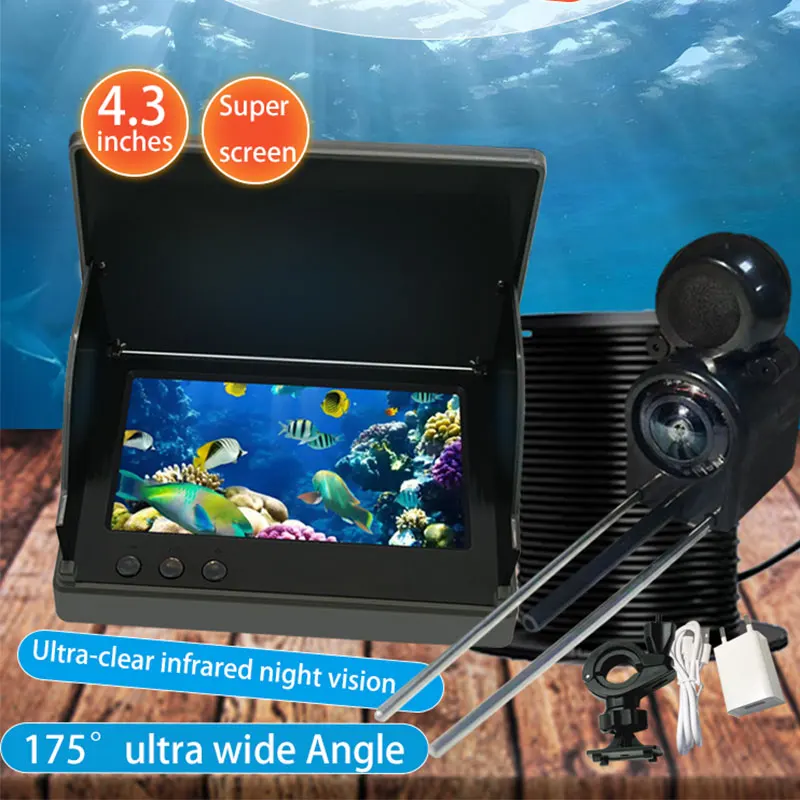 YS43A 4.3-inch Fish Detector U - огляд і ціна Fish Finder Battery