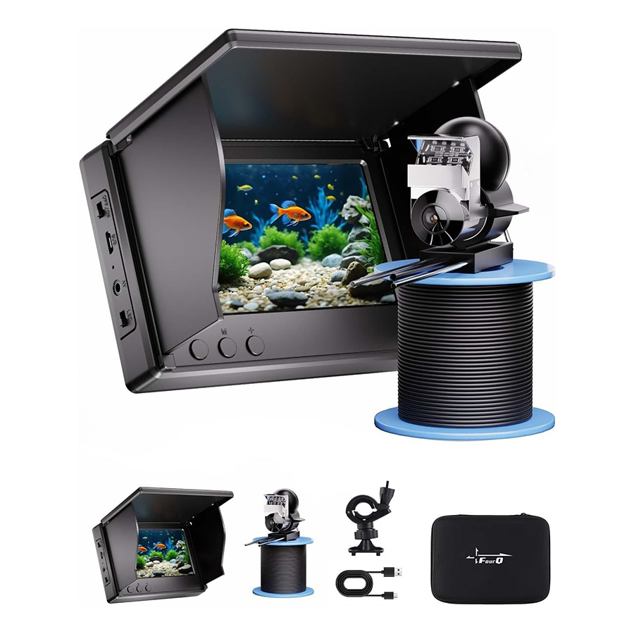 FOURQ Handheld 1080P 4.3'' LCD - огляд і ціна Fishing Depth Finder