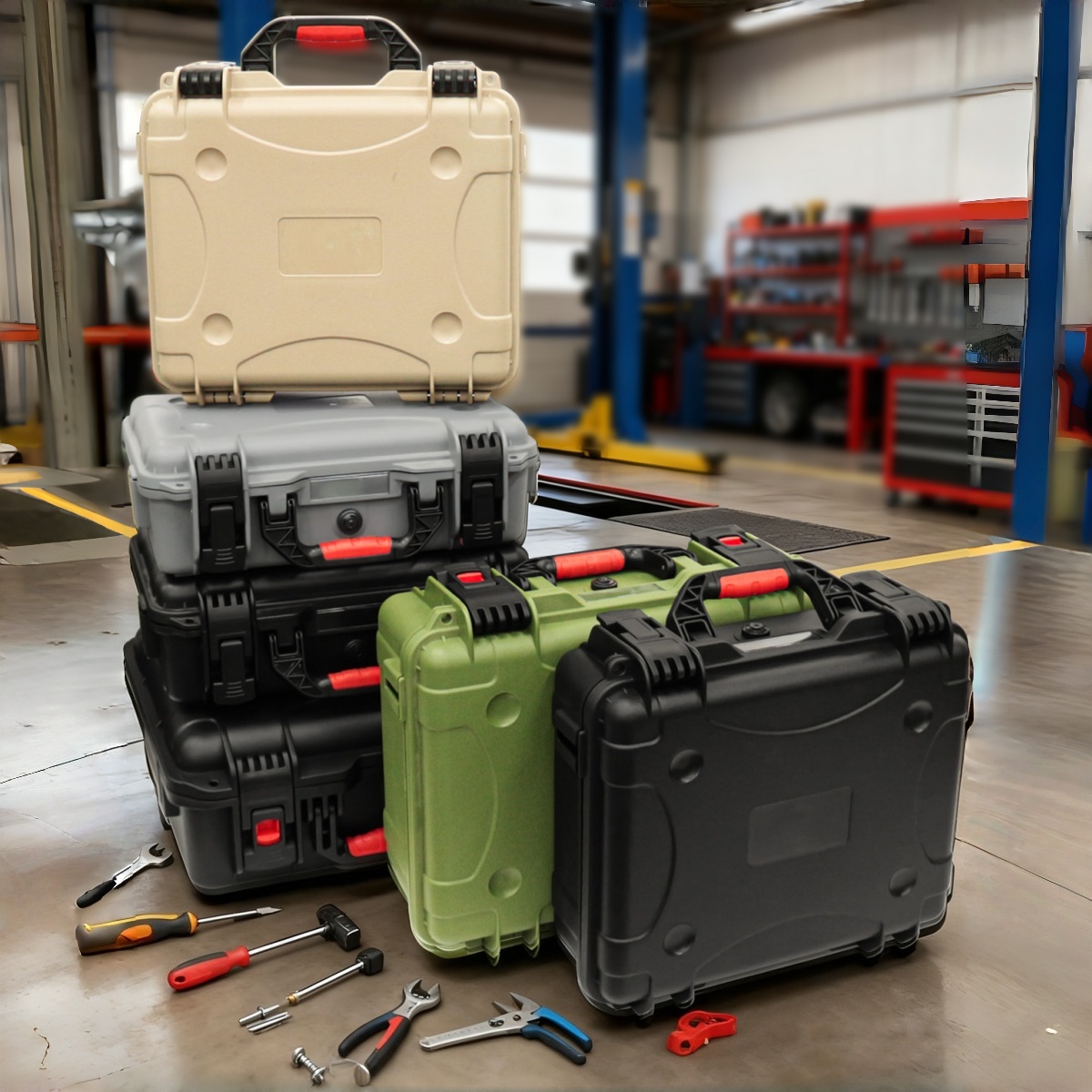 Portable Tool Box with Shock - - огляд і ціна Fish Finder Case