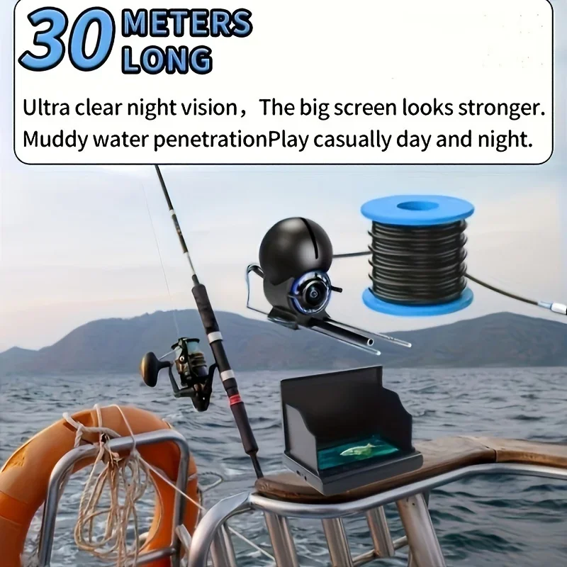 4.3 Inch/5 Inch Night Vision U - огляд і ціна Fishing Depth Finder